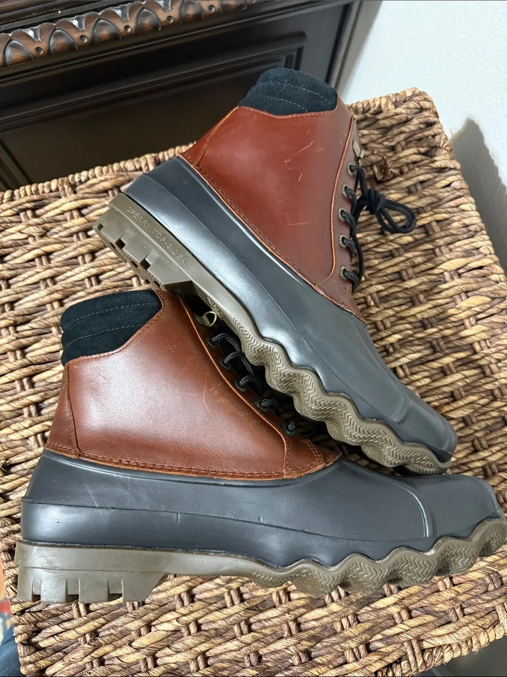 Sperry Tan & Cream Lined Men's Boot - STS10548